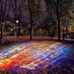 Kunst-Licht-Spaziergang Victoria Coeln Stadtpark