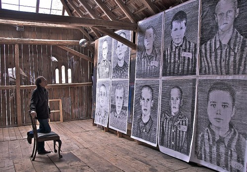 Manfred Bockelmann (*1943) in seinem Atelier