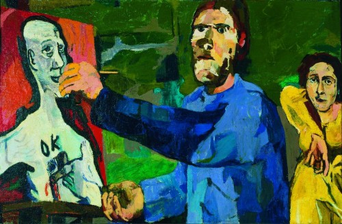 Der Maler und sein Modell II, 1923 © Saint Louis Art Museum, Bequest of Morton D. May 910: 1983 (c) Fondation Oskar Kokoschka/VBK, Wien 2013