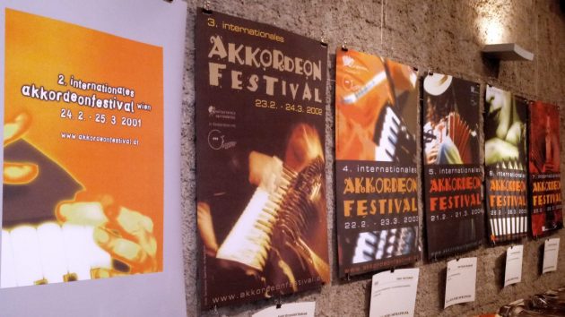 Plakate der frühen Jahre Internationales Akkordeonfestival · Plakate der frühen Jahre