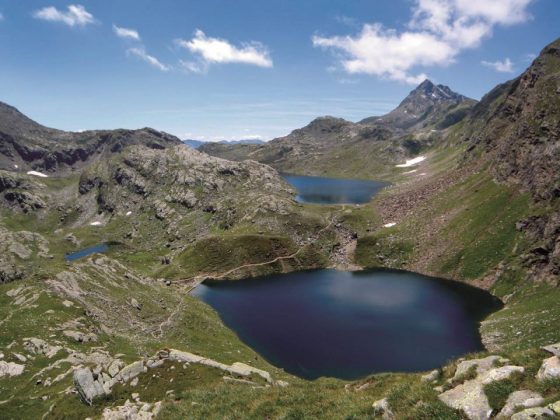 Algund · Auf 2500 m befinden sich die zehn Spronser Seen