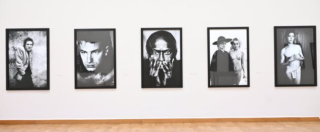 BA Kunstforum Wien Anton Corbijn Ausstellungsansicht