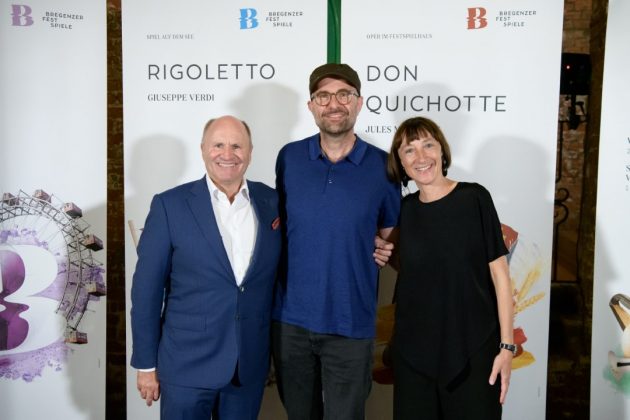 Bregenzer Festspiele 2019 PK Wien. Festspielpräsident Hans-Peter Metzler, Regisseur Philipp Stölzl, Intendantin Elisabeth Sobotka beim Pressetermin in Wien Bregenzer Festspiele 2019 PK Wien. Festspielpräsident Hans-Peter Metzler, Regisseur Philipp Stölzl, Intendantin Elisabeth Sobotka beim Pressetermin in Wien
