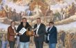 Die großen Meister in der Votivkirche · der 25000. Besucher am Burgenland-Tag