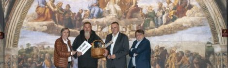 Die großen Meister in der Votivkirche · der 25000. Besucher am Burgenland-Tag