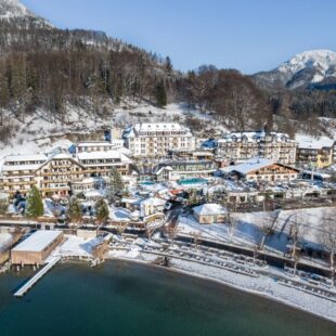 Ebner`s Waldhof am See****ˢ | Winterliche Außenansicht