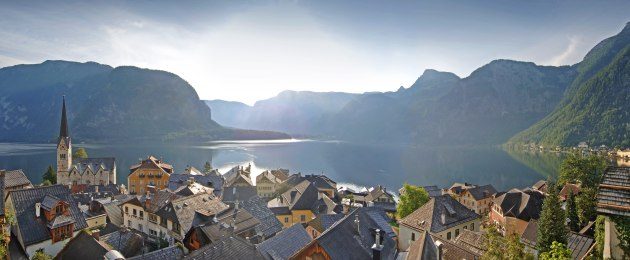 Oberösterreich, Hallstatt am Hallstättersee
