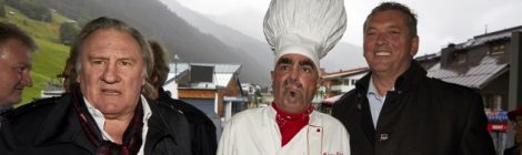 Kulinarik und Kunst Festival 2018 · Gérard Depardieu und Axel Bach