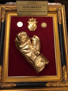 Auszeichnung Goldener Boxhandschuh 2017