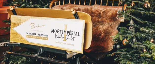 Moët Impérial Winter Chalet @ Pizzeria Regina Margherita, Innenhof Palais Esterhazy, Wallnerstraße 4, 1010 Wien