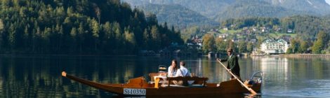 Plättenfrühstück am Altausseer See Österreich