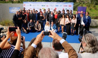 Stars beim „Startalk“ am Freitag • © ip media / Krivograd