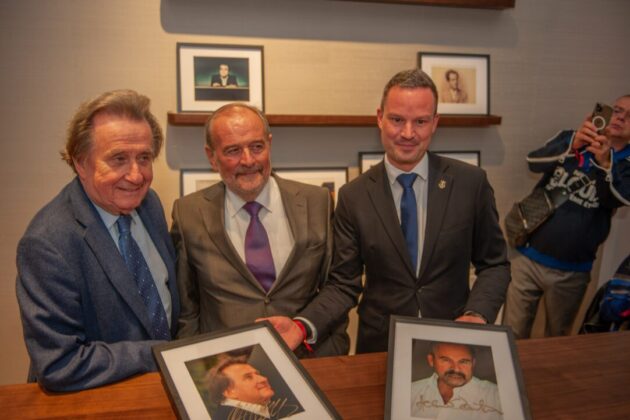Steinway and Sons Wien Grand Re-Opening | Rudolf Buchbinder, Helmut Deutsch, Tobias Schrötter,Country Manager Steinway Austria