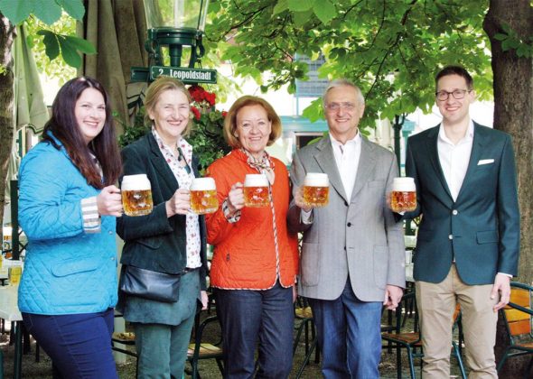 Regina Kolarik, Lydia Kolarik, Hanni Kolarik, Karl Jan Kolarik, Karl Hans Kolarik Wiener Prater Schweizerhaus Familie Kolarik