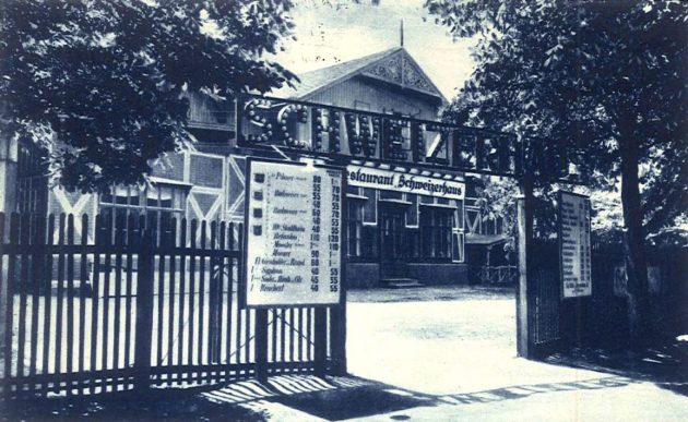 Wiener Prater Schweizerhaus historisch Ende 1920er Jahre