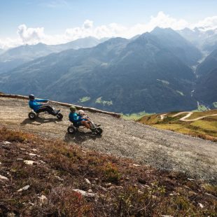 Wildkogel-Arena Neukirchen & Bramberg · Abfahrt mit Mountaincarts am Wildkogel