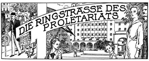 Illustration aus “Die Unzufriedene” • 1930 • © Waschsalon Karl-Marx-Hof